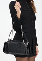 GCDS Borsa a spalla nera da donna GCDSMPS001 99 GCDS 