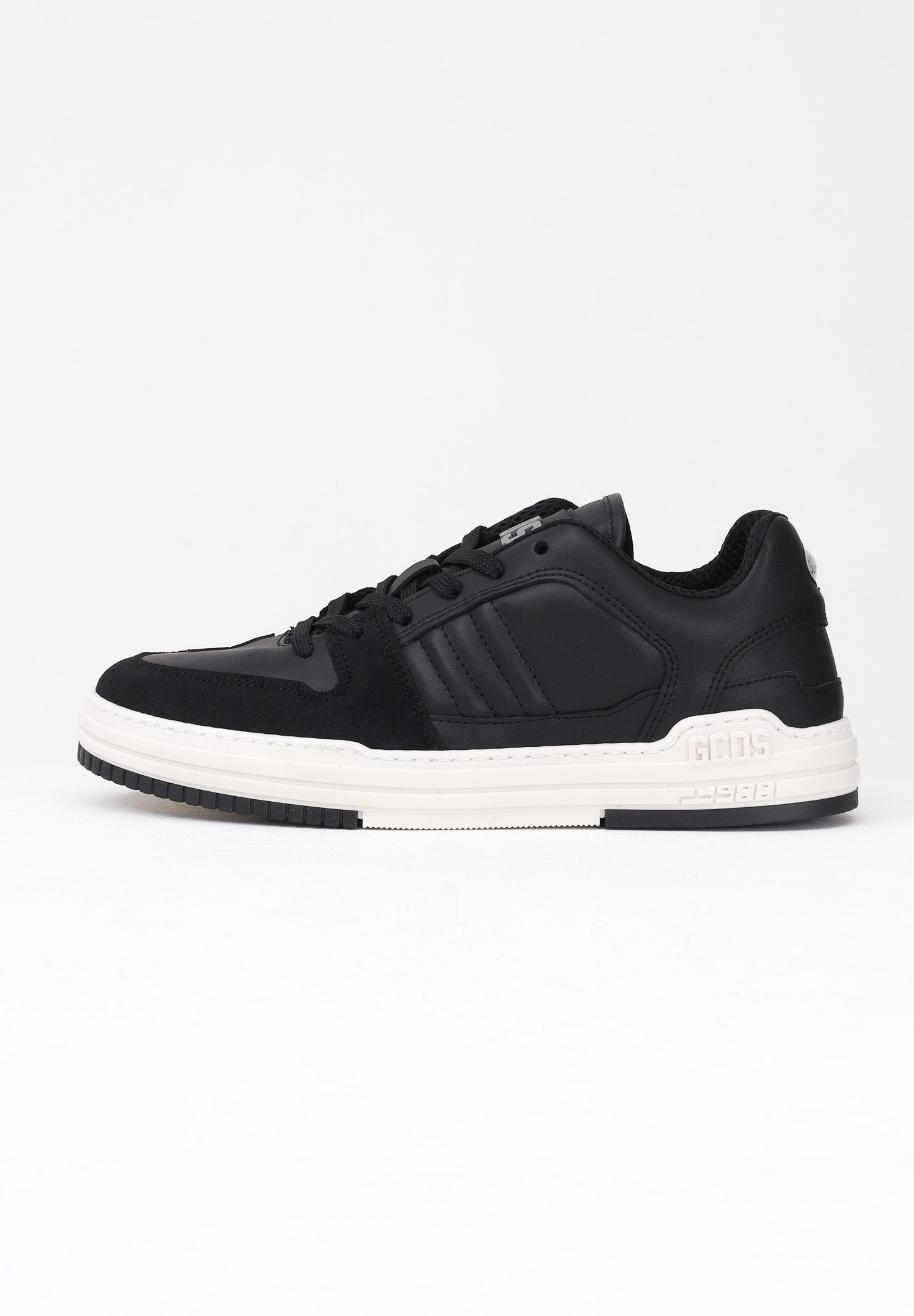 GCDS Sneakers nere da uomo con logo GCU1008 001 GCDS 