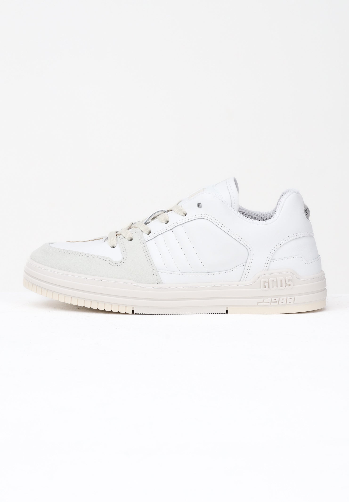 GCDS Sneakers bianche da uomo con logo GCU1008 318 GCDS 