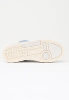 GCDS Sneakers panna per uomo e donna con inserti in denim chiaro GCD1011 460 GCDS 