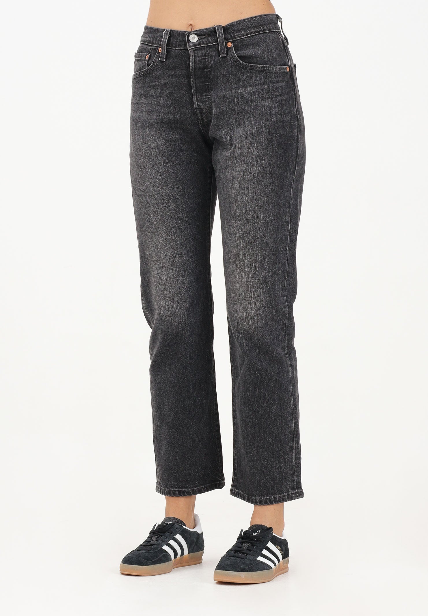 LEVI'S® Jeans 501® Curve in denim nero da donna 0036A-0000 . LEVI'S® 