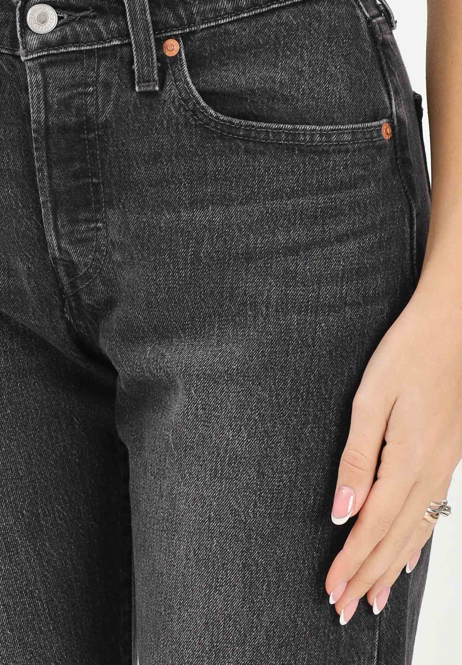 LEVI'S® Jeans 501® Curve in denim nero da donna 0036A-0000 . LEVI'S® 