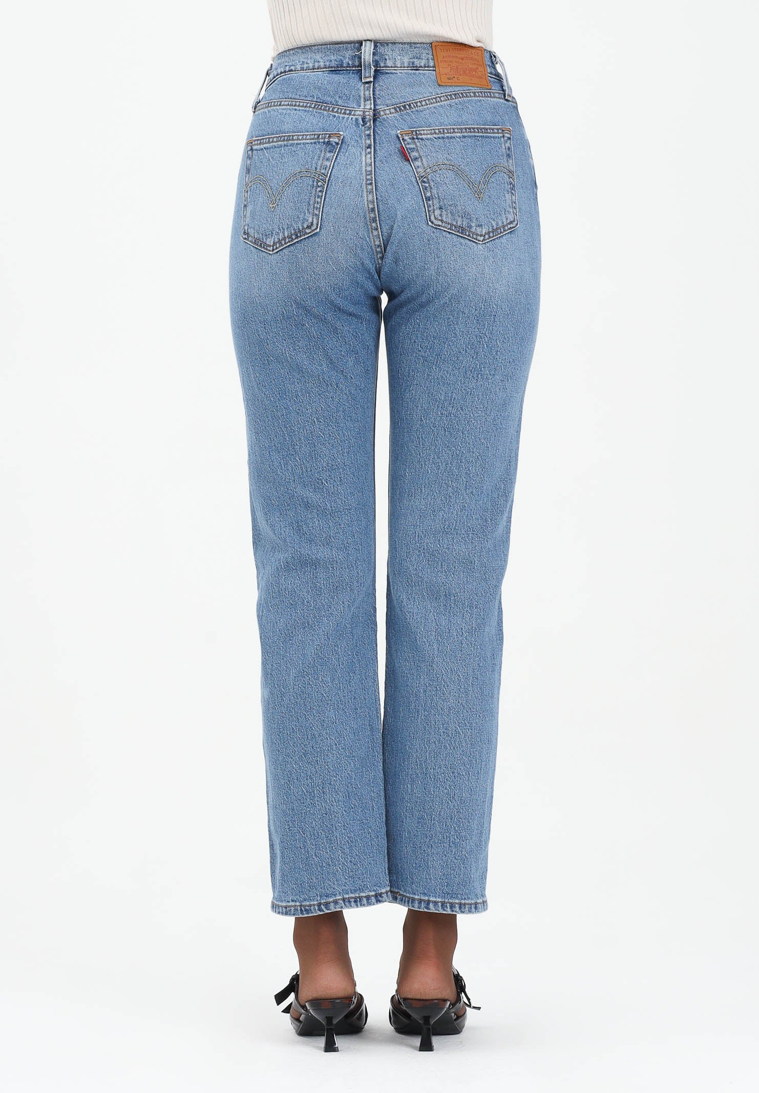 LEVI'S® Jeans 501® Curve in denim chiaro da donna 0036A-0002 . LEVI'S® 