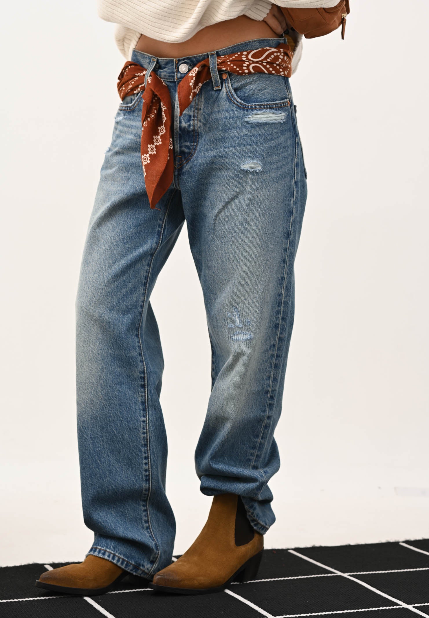 LEVI'S® Jeans 501® anni '90 in denim da donna A1959-0064 . LEVI'S® 
