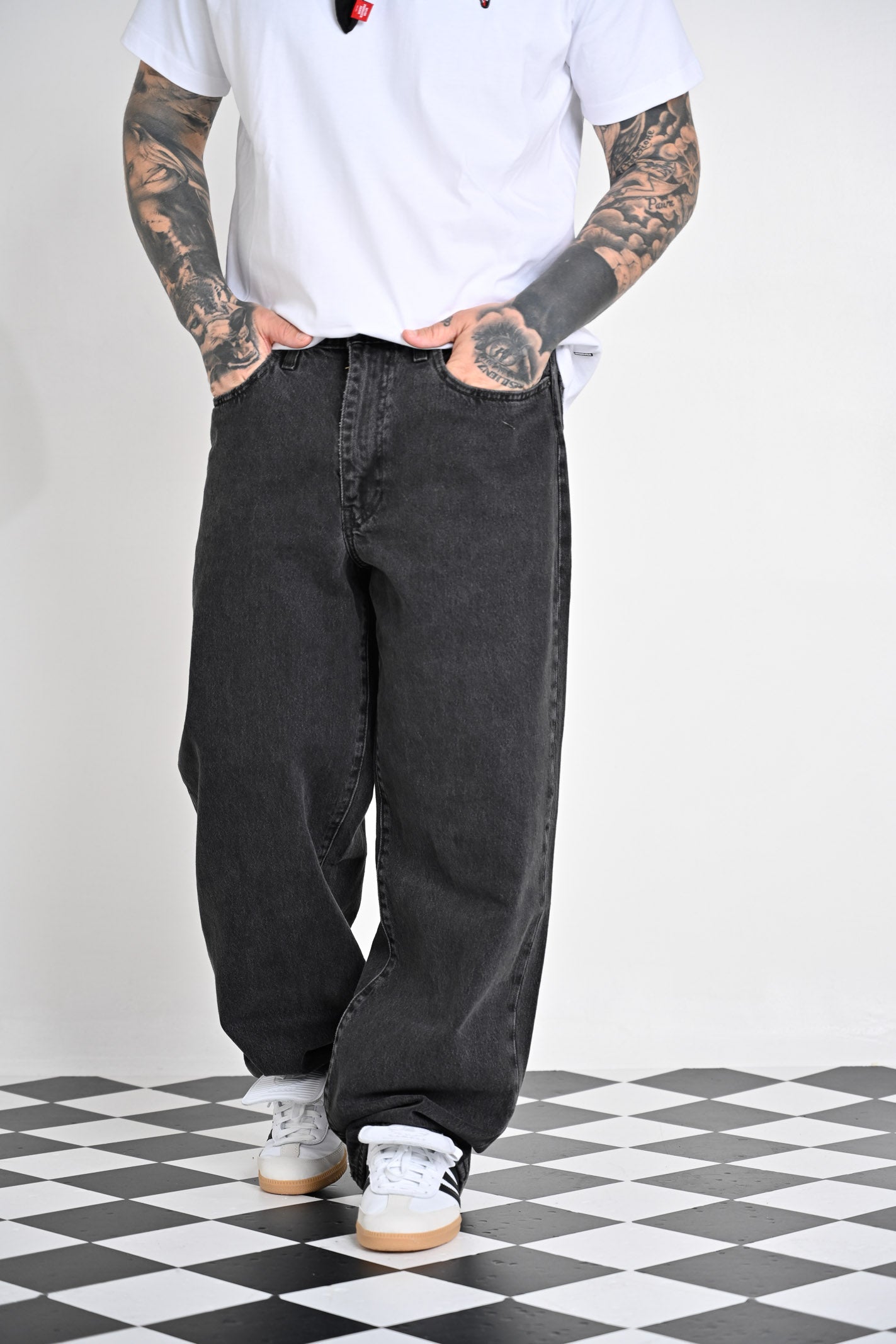 LEVI'S® Jeans 578™ Baggy in denim nero da uomo A4750-0020 0020 LEVI'S® 
