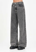 MAISON MARGIELA Jeans per donna, ragazzi e bambini in denim nero con leggere sfumature M60844MM06D M602 MAISON MARGIELA 