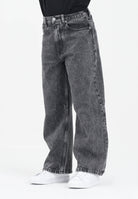 MAISON MARGIELA Jeans per donna, ragazzi e bambini in denim nero con leggere sfumature M60844MM06D M602 MAISON MARGIELA 