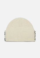 MAISON MARGIELA Berretto di lana panna per uomo e donna con Numeric logo jacquard M60915MM06M M6101 MAISON MARGIELA 