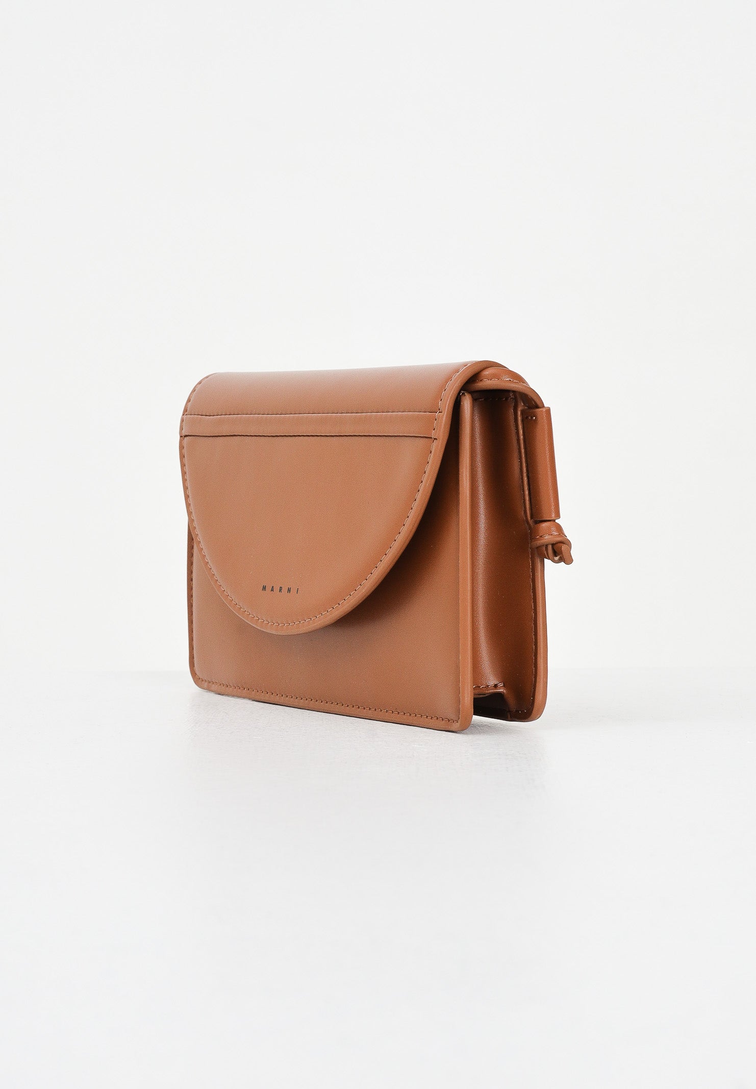 MARNI Borsa a tracolla marrone da donna con logo M01256M00TK 0M715 MARNI 
