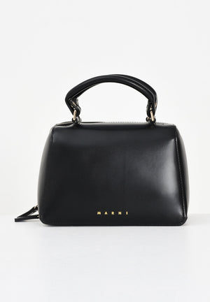 MARNI Borsa a mano nera da donna con logo M01608M00TK 0M900 MARNI 