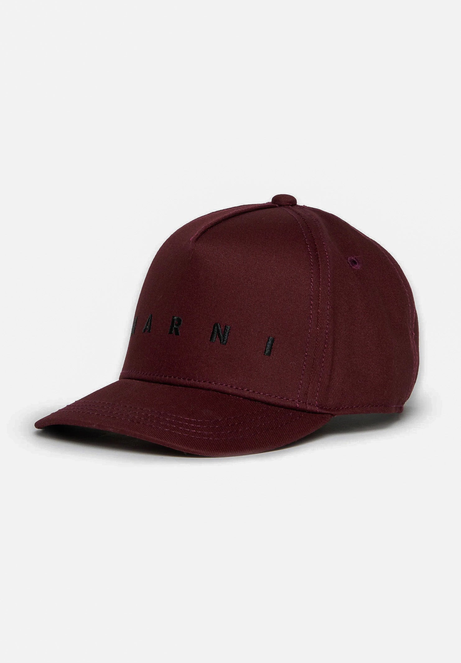 MARNI Cappello con visiera bordeaux per uomo e donna con logo M01630M00J2 0M434 MARNI 