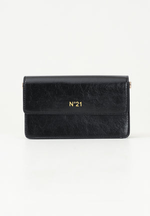 N21 Pochette nera da donna effetto lucido dalla forma rettangolare N2104RN0246 0N900 N21 