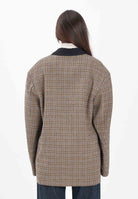 N21 Giacca doppiopetto in Harris Tweed beige per donna e ragazze N2107EN0441 0N720 N21 