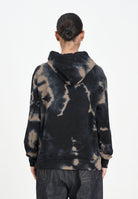 N21 Felpa con cappuccio cammello per donna, ragazzi e bambini in cotone tie-dye N2107LN0447 0N720 N21 