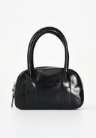 N21 Borsa a mano nera da donna realizzata in tessuto spalmato martellato con logo N°21 N21096N0246 0N900 N21 