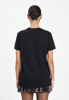 N21 T-shirt a manica corta nera per donna, ragazzi e bambini con stampa logo N21173N0153 0N900 N21 