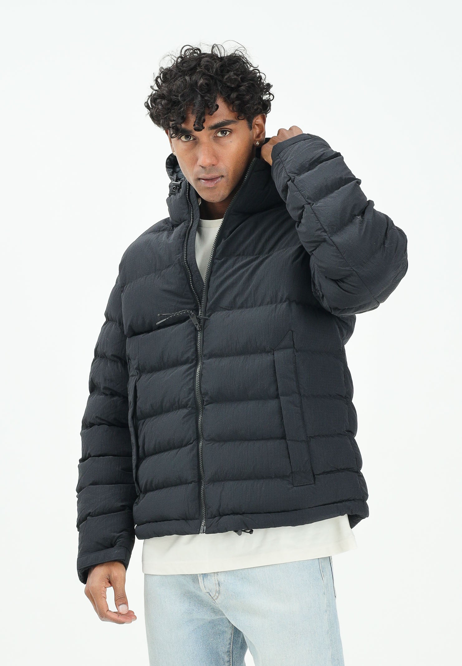 NAPAPIJRI Piumino Terez nero da uomo NP0A88TG9411 . NAPAPIJRI 