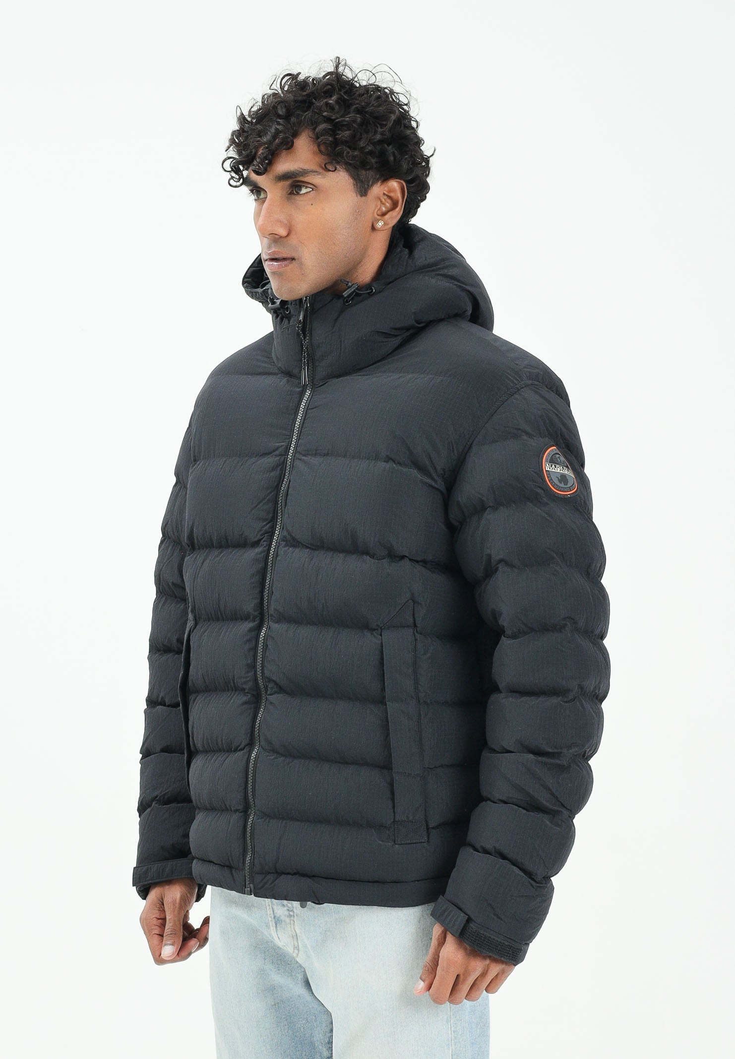 NAPAPIJRI Piumino Terez nero da uomo NP0A88TG9411 . NAPAPIJRI 
