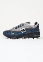 NEW BALANCE Sneakers 1000 ottanio e argento per uomo e donna M1000S . NEW BALANCE 