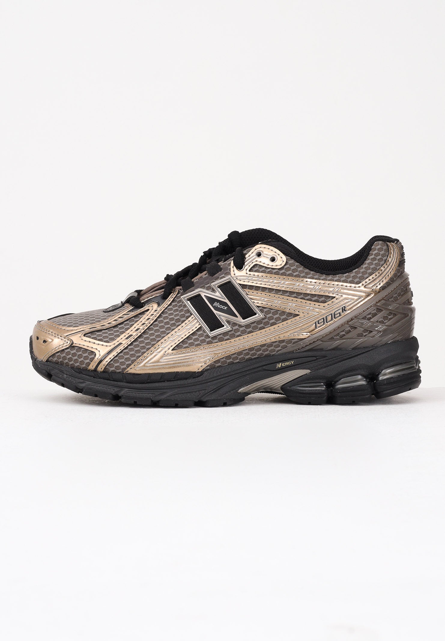 NEW BALANCE Sneakers 1906R nere, beige e oro da uomo U1906RCJ . NEW BALANCE 