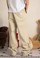 NEW ERA Pantalone New York Yankees MLB Chino beige per uomo e donna 60684326 . NEW ERA 