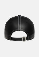 NEW ERA Cappello con visiera 9FORTY New York Yankees MLB Topstitch in ecopelle nero per uomo e donna 60691323 . NEW ERA 