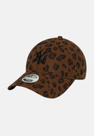 NEW ERA Cappello con visiera MLB Cord Leopard New York Yankees 9TWENTY marrone da donna 60691324 . NEW ERA 