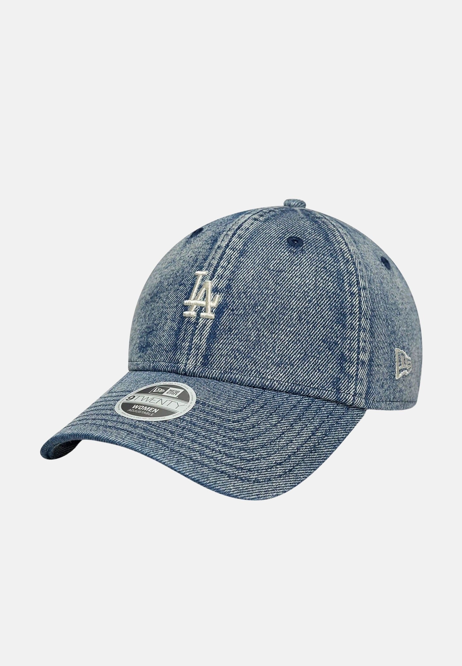 NEW ERA Cappello con visiera 9TWENTY LA Dodgers MLB in denim per uomo e donna 60758965 . NEW ERA 