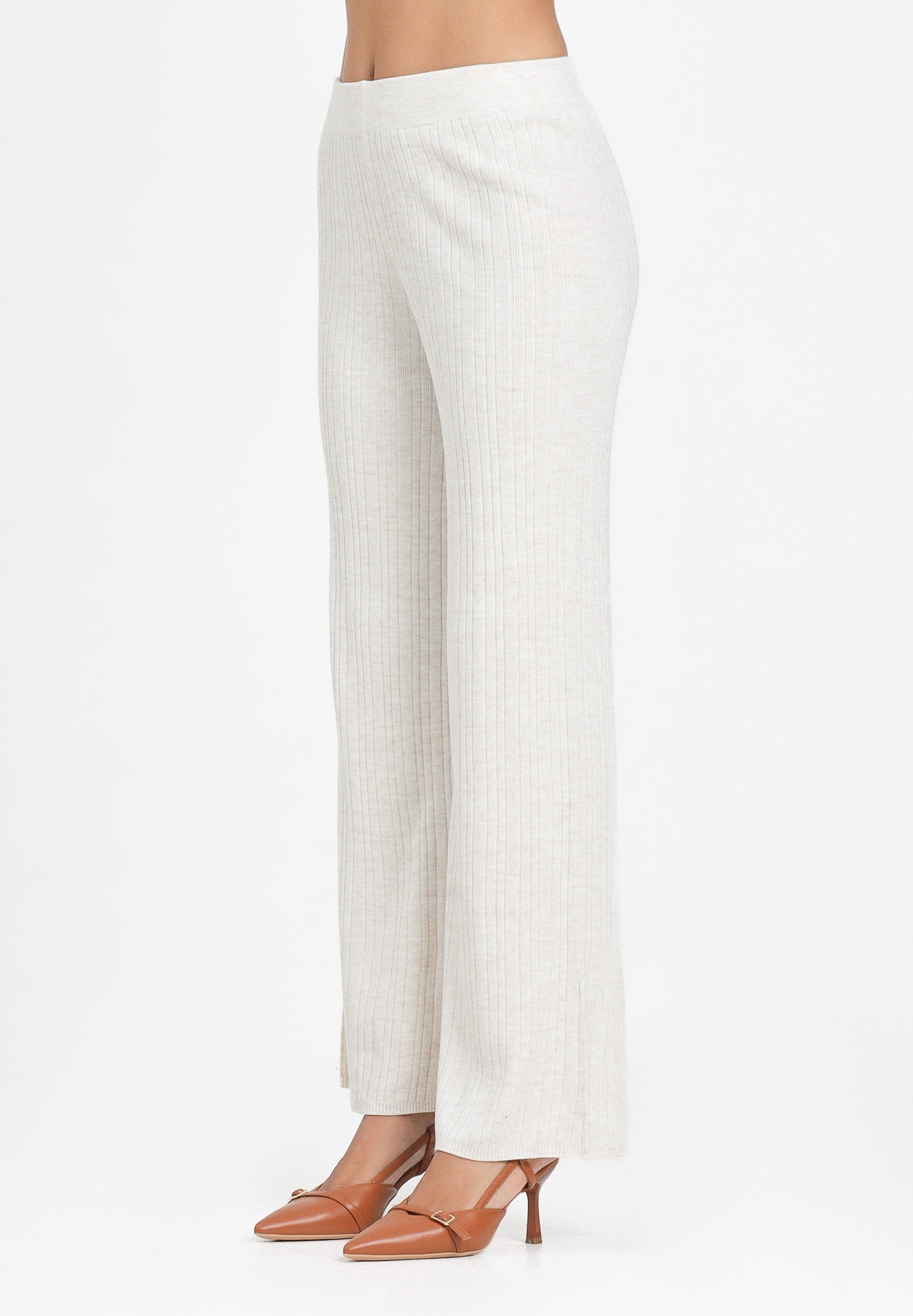 ONLY Pantalone panna da donna 15352981 PumiceStone ONLY 