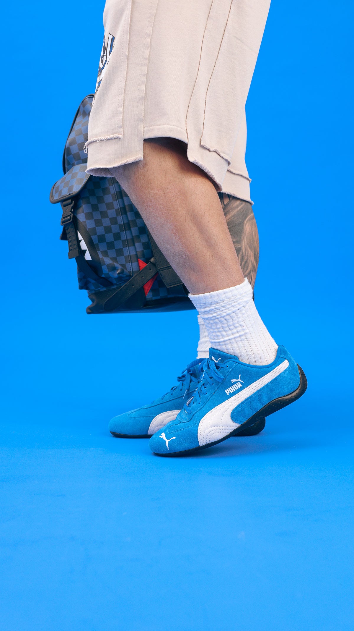 PUMA Sneakers Speedcat OG azzurre per uomo e donna 398846 18 PUMA 