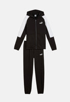 PUMA Tuta Essentials Block nera per bambino e bambina 689724 01 PUMA 