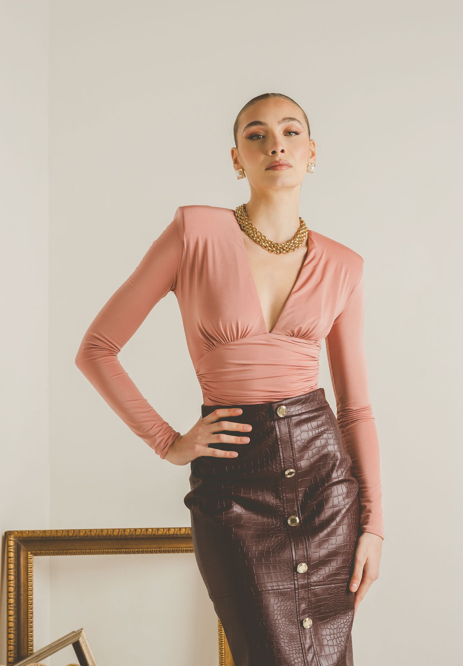 SANTAS Body DÈSIR rosa da donna PV2611 RO SANTAS 