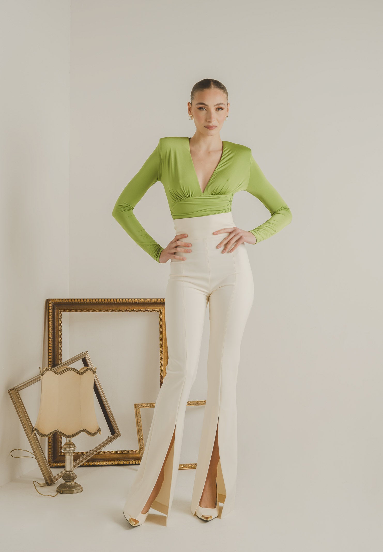 SANTAS Body DÈSIR verde da donna PV2611 VE SANTAS 