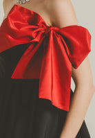 SANTAS Abito corto GRÂCE nero da donna PV2617 RONE SANTAS 