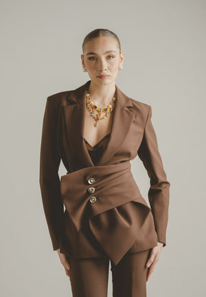 SANTAS Giacca ALLURE marrone da donna PV2622 NU SANTAS 
