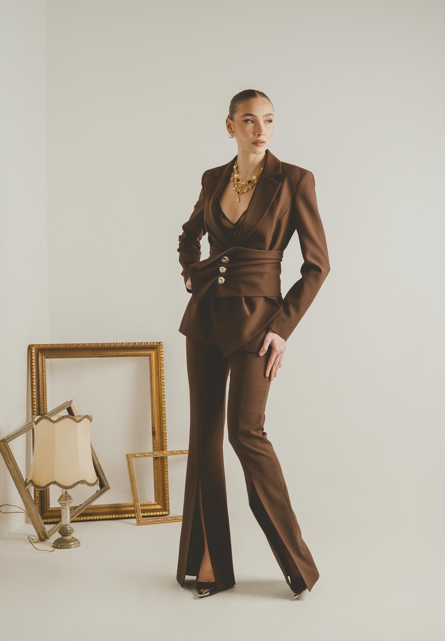 SANTAS Giacca ALLURE marrone da donna PV2622 NU SANTAS 