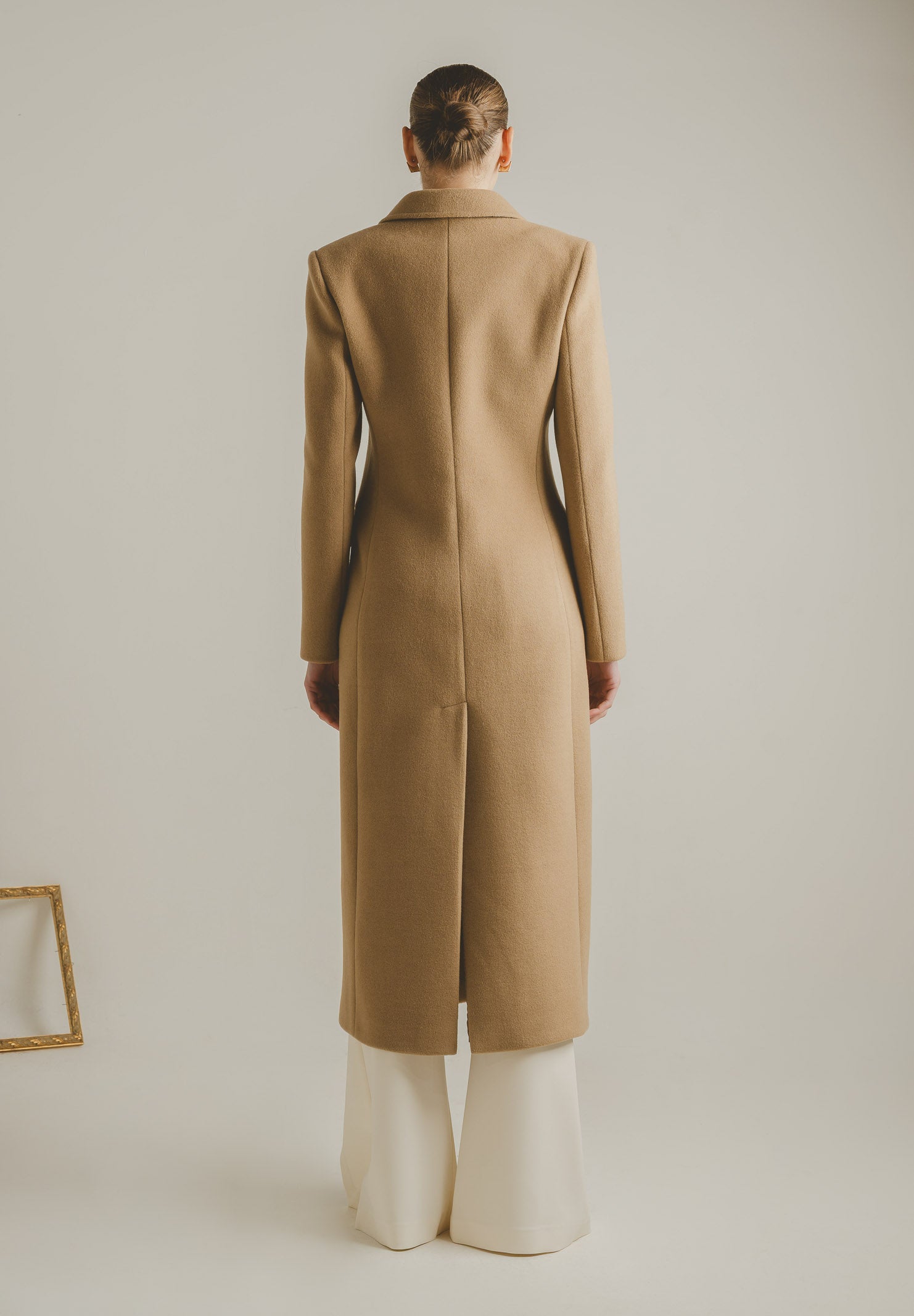 SANTAS Cappotto lungo ÉCLIPSE beige da donna PV2623 BE SANTAS 