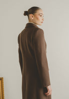 SANTAS Cappotto lungo ÉCLIPSE marrone da donna PV2623 MA SANTAS 