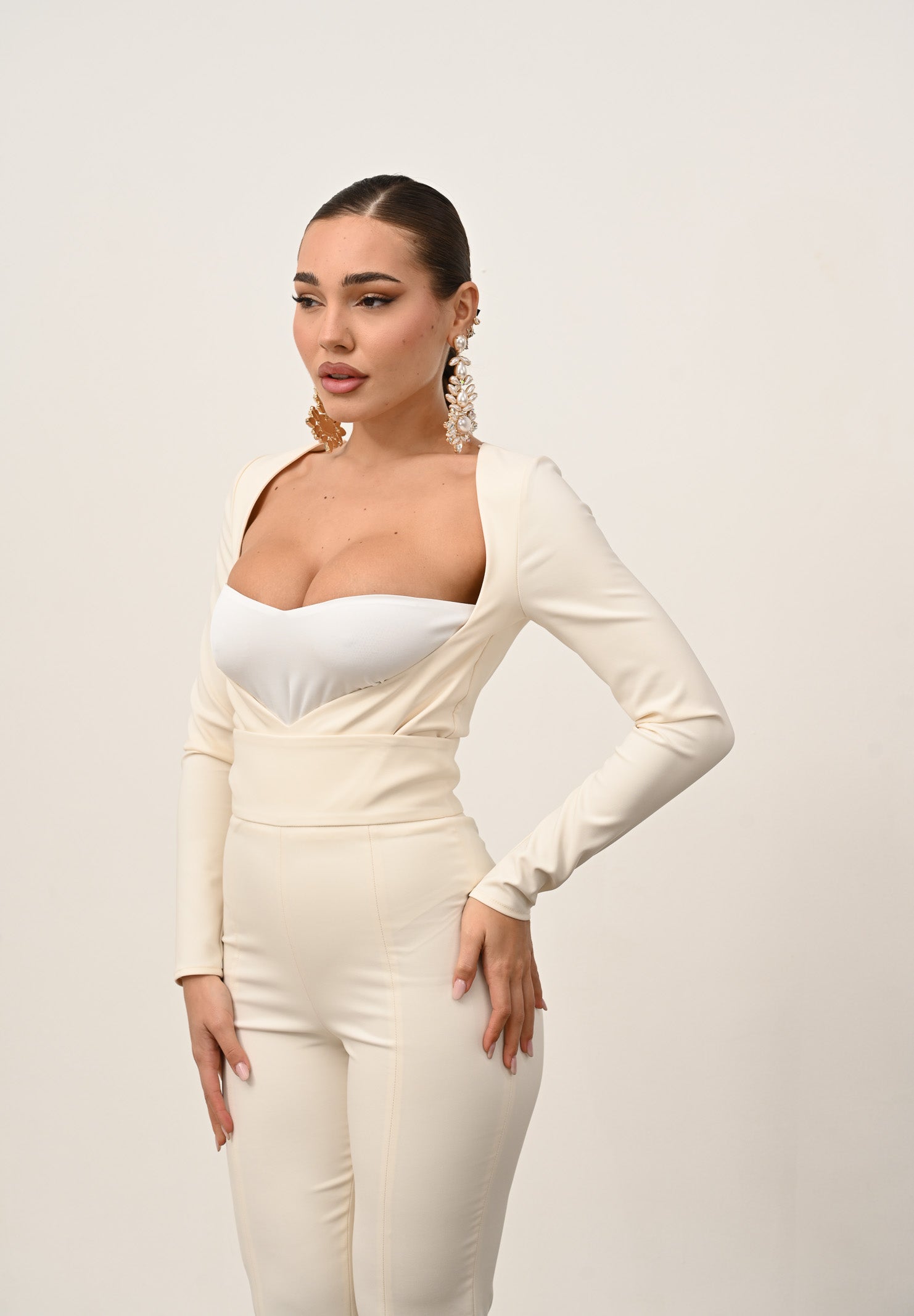 SANTAS Body AUDACE panna da donna PV2627 PA SANTAS 