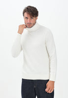 SELECTED HOMME Maglioncino a collo alto panna da uomo 16098329 Egret SELECTED HOMME 