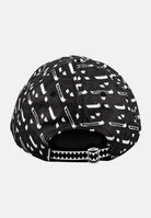 SPRAYGROUND Cappello con visiera nero per uomo e donna con stampa logata e iconico shark mouth SP15012BLK . SPRAYGROUND 