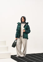 THE NORTH FACE Piumino Himalayan verde da donna NF0A4R2WGM01 . THE NORTH FACE 