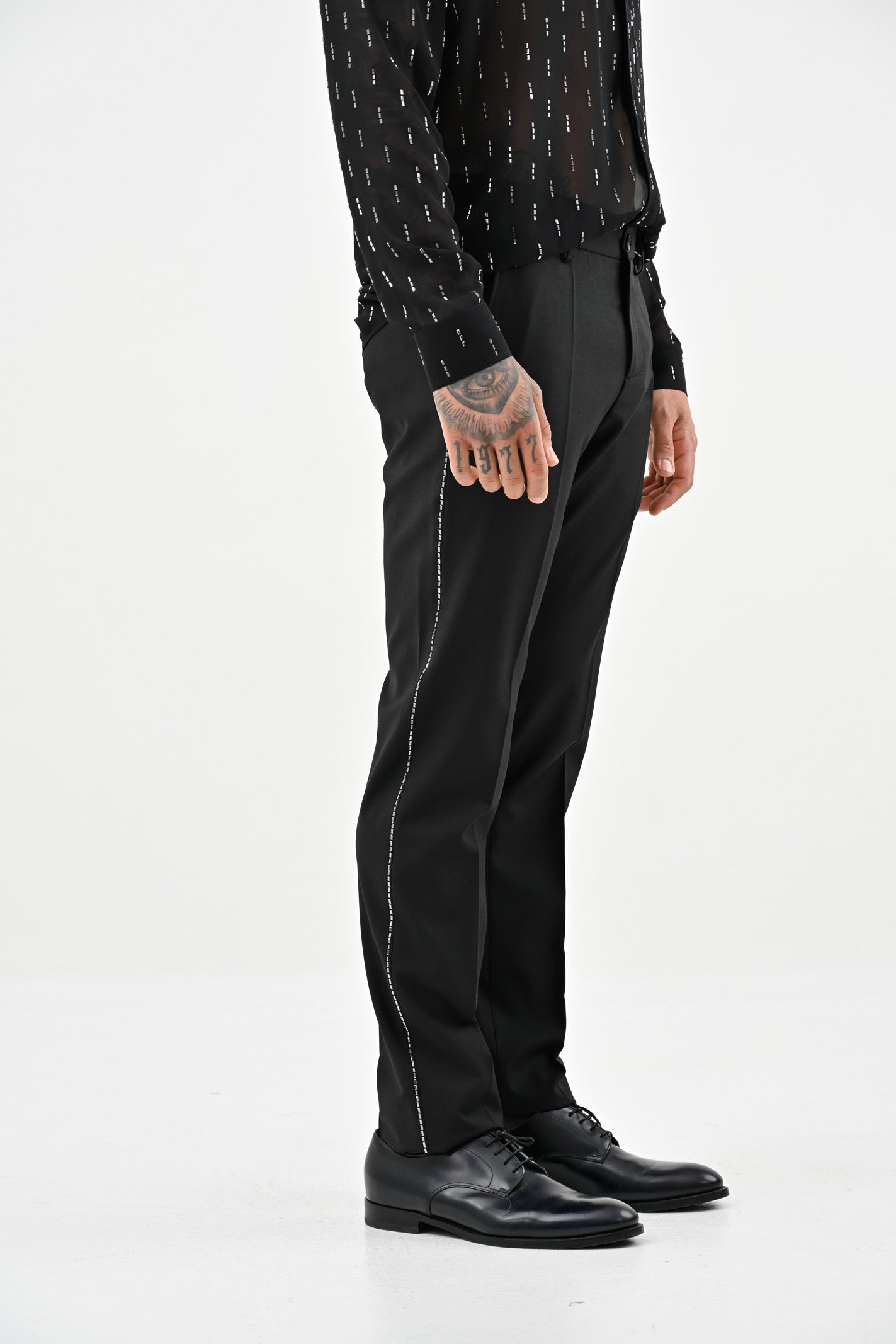 ABNER Scarpe stringate nere da uomo ANDOR NERO ABNER 