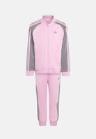 ADIDAS ORIGINALS Tuta SST completa color orchid-fusion, rosa chiaro da bambina con logo Trefoil ricamato <BR/> HZ6614 . ADIDAS ORIGINALS 