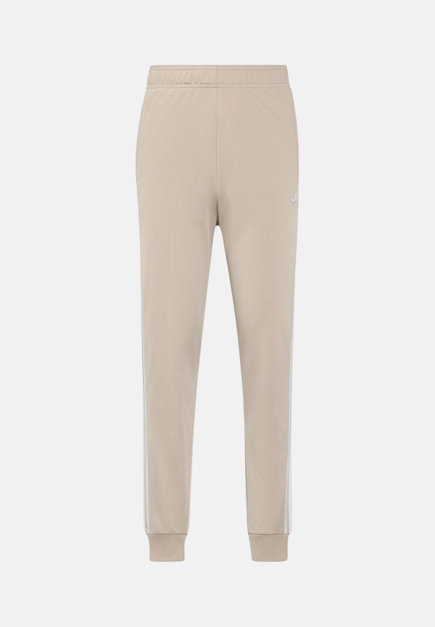 ADIDAS ORIGINALS Pantaloni SST TRACK PANTS Khaki Three beige per bambino e bambina IA2239 . ADIDAS ORIGINALS 