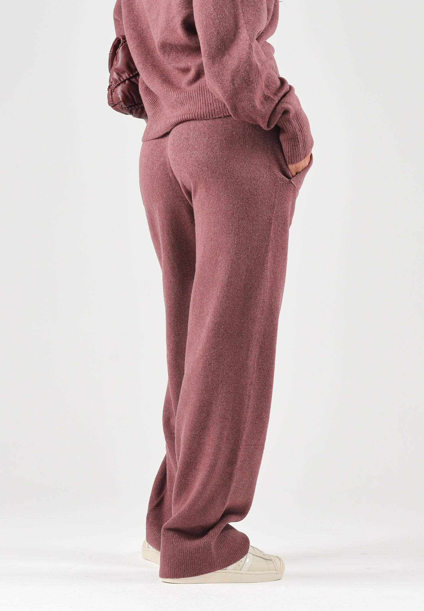 ADIDAS ORIGINALS Pantaloni quicri-rosa da donna con coulisse in vita e gamba dritta. IA4436 . ADIDAS ORIGINALS 