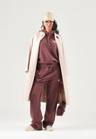 ADIDAS ORIGINALS Felpa con cappuccio quicri-rosa da donna con coulisse regolabile. IA4447 . ADIDAS ORIGINALS 