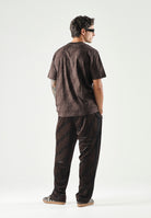 ADIDAS ORIGINALS T-shirt MONOGRAM AOP Aurora Coffee da uomo IA4531 . ADIDAS ORIGINALS 