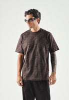 ADIDAS ORIGINALS T-shirt MONOGRAM AOP Aurora Coffee da uomo IA4531 . ADIDAS ORIGINALS 