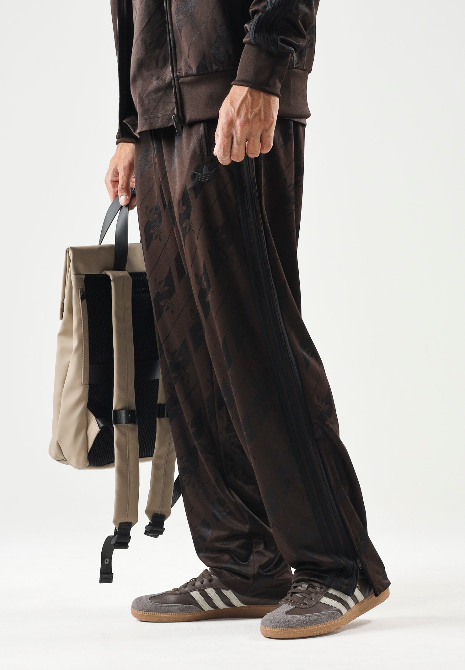 ADIDAS ORIGINALS Pantaloni MONOGRAM FIREBIRD TRACK PANTS marrone da uomo IA4540 . ADIDAS ORIGINALS 